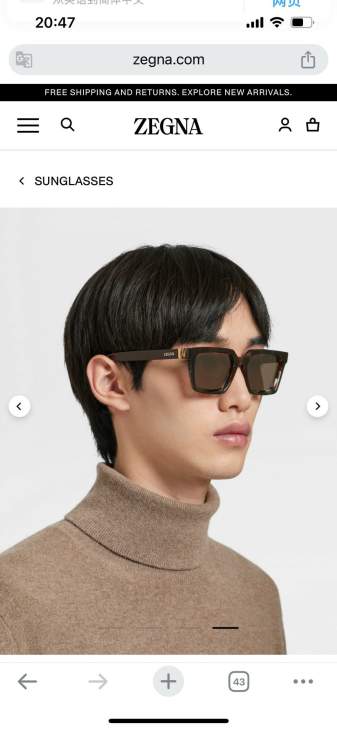 Picture of Zegna Sunglasses _SKUfw69867912fw